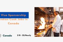 Visa Sponsorship Indian Cook Jobs in Canada