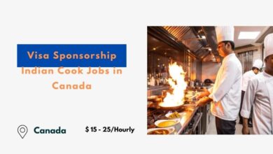 Visa Sponsorship Indian Cook Jobs in Canada