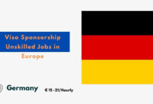 Visa Sponsorship Unskilled Jobs in Europe