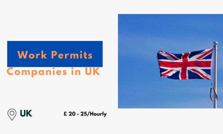 Work Permits Companies in UK