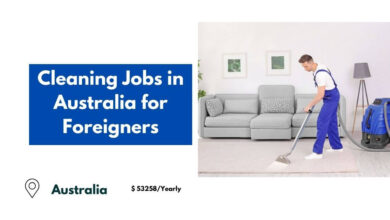 Cleaning Jobs in Australia for Foreigners