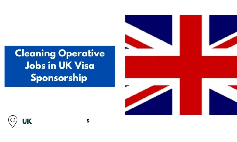 Cleaning Operative Jobs in UK