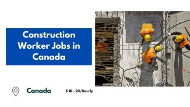 Construction Worker Jobs in Canada