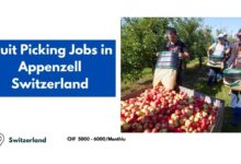 Fruit Picking Jobs in Appenzell Switzerland