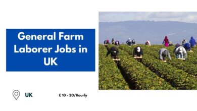 General Farm Laborer Jobs in UK