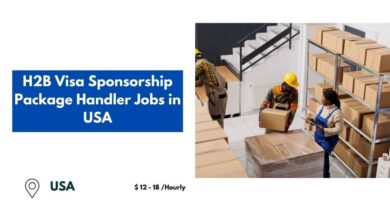 H2B Visa Sponsorship Package Handler Jobs in USA