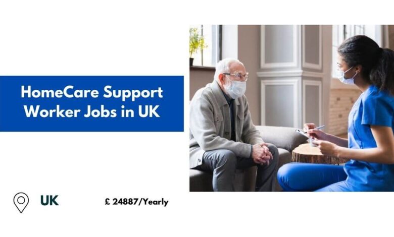 HomeCare Support Worker Jobs in UK