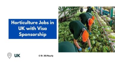 Horticulture Jobs in UK