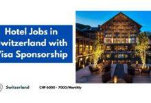 Hotel Jobs in Switzerland with Visa Sponsorship