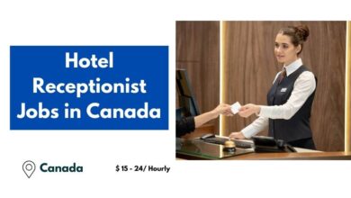 Hotel Receptionist Jobs in Canada