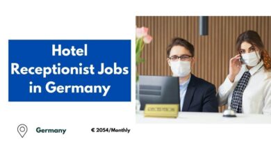 Hotel Receptionist Jobs in Germany