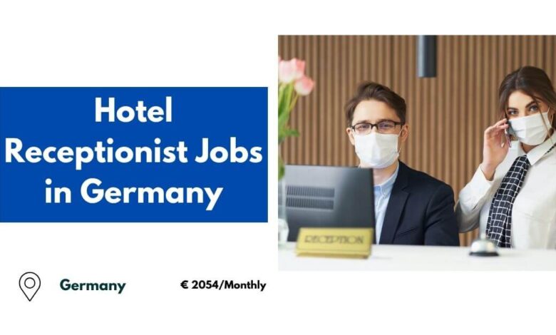 Hotel Receptionist Jobs in Germany