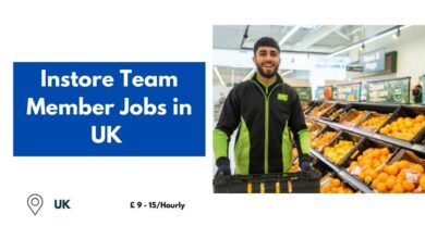 Instore Team Member Jobs in UK