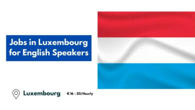 Jobs in Luxembourg for English Speakers