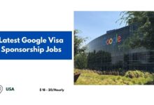 Latest Google Visa Sponsorship Jobs