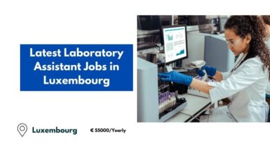 Latest Laboratory Assistant Jobs in Luxembourg