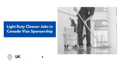 Light Duty Cleaner Jobs in Canada