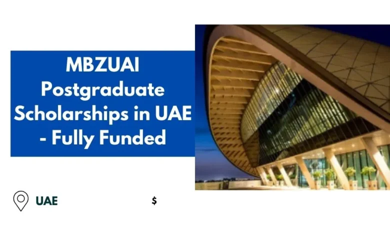 MBZUAI Postgraduate Scholarships