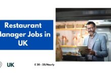 Restaurant Manager Jobs in UK