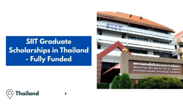 SIIT Graduate Scholarships in Thailand