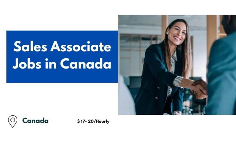 Sales Associate Jobs in Canada