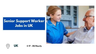 Senior Support Worker Jobs in UK