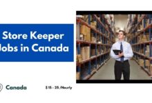 Store Keeper Jobs in Canada