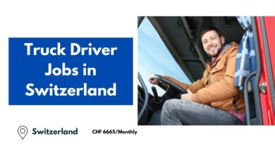 Truck Driver Jobs in Switzerland