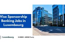 Visa Sponsorship Banking Jobs in Luxembourg