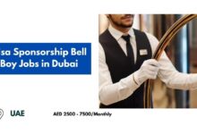 Visa Sponsorship Bell Boy Jobs in Dubai