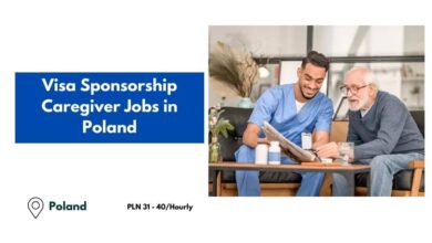 Visa Sponsorship Caregiver Jobs in Poland