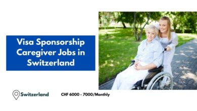 Visa Sponsorship Caregiver Jobs in Switzerland