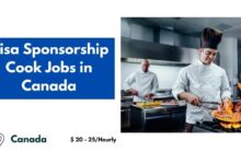 Visa Sponsorship Cook Jobs in Canada