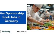 Visa Sponsorship Cook Jobs in Germany