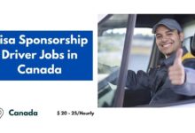 Visa Sponsorship Driver Jobs in Canada