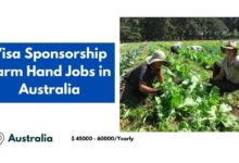 Visa Sponsorship Farm Hand Jobs in Australia