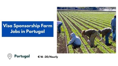 Visa Sponsorship Farm Jobs in Portugal