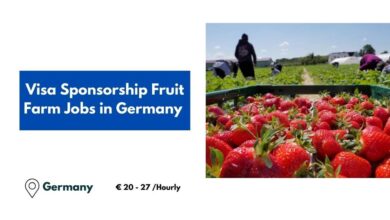 Visa Sponsorship Fruit Farm Jobs in Germany