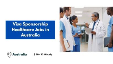 Visa Sponsorship Healthcare Jobs in Australia