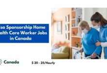 Visa Sponsorship Home Health Care Worker Jobs in Canada