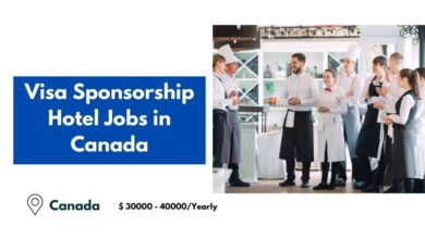 Visa Sponsorship Hotel Jobs in Canada