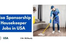 Visa Sponsorship Housekeeper Jobs in USA