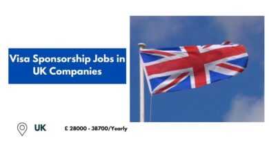 Visa Sponsorship Jobs in UK Companies