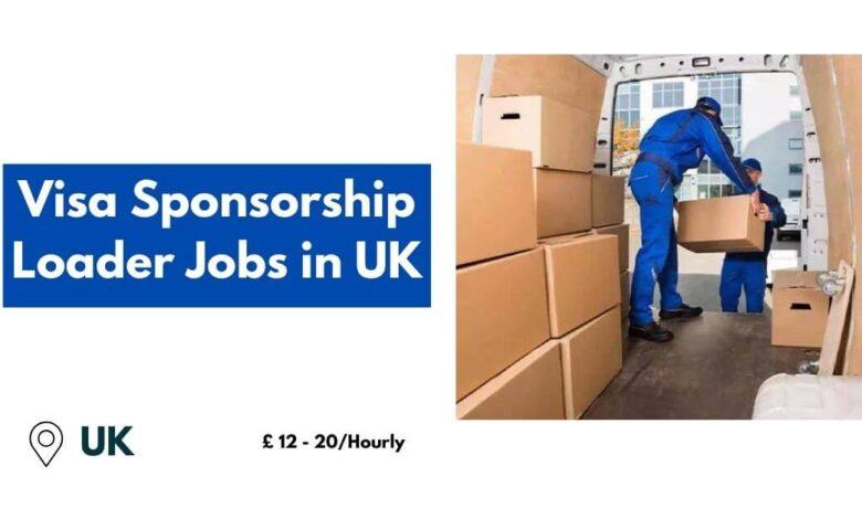 Visa Sponsorship Loader Jobs in UK