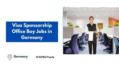 Visa Sponsorship Office Boy Jobs in Germany