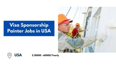 Visa Sponsorship Painter Jobs in USA