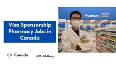 Visa Sponsorship Pharmacy Jobs in Canada