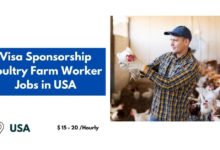 Visa Sponsorship Poultry Farm Worker Jobs in USA