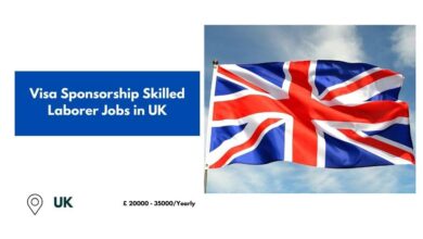 Skilled Laborer Jobs in UK