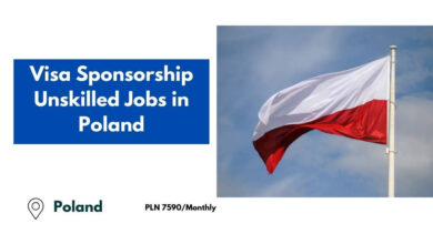 Visa Sponsorship Unskilled Jobs in Poland